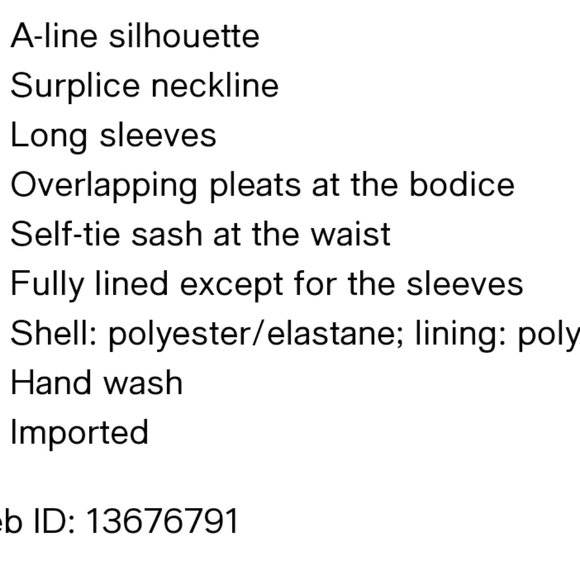 NWT LAUREN Ralph Lauren Jacquard Dress - Picture 16 of 16